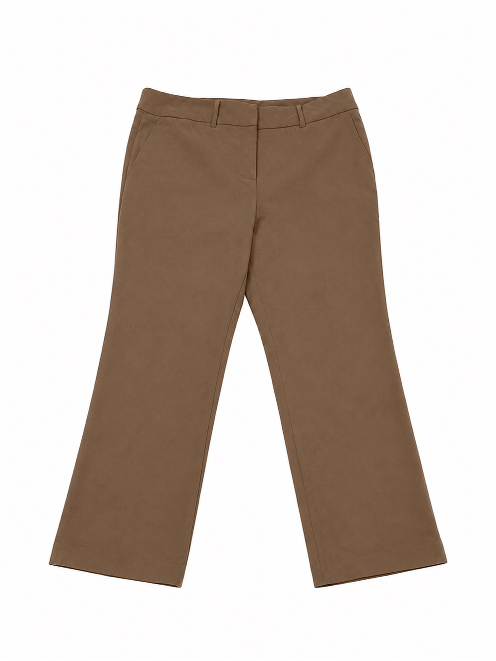 Zac & Rachel Petite Short Brown Straight Leg Dress Pants Size 14P